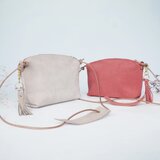 床革 サステナブル素材のポシェット / サコッシュ / ショルダーバッグの画像