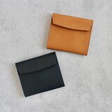 <受注制作>イタリアンレザーのセカンド財布　コンパクト財布　ミニ財布の画像