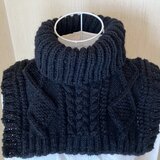 つけ衿(手編み)