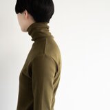 フライスコットンタートル/fries cotton turtle cutsew/ivy green