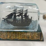 【ボトルシップ】ブラックパール号 作品19の画像