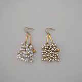 water drop pierce シルバーの画像