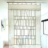 大きめタペストリー　生なり　麻　《受注制作》