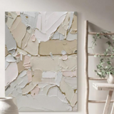 【60×40cm】テクスチャーアート キャンバスアート 海 ビーチ おしゃれ インテリアの画像