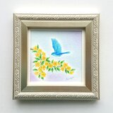 原画作品 青い鳥「幸せの訪れ」の画像