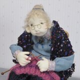 編み物はたのしいわ