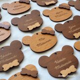 こども席札　くま　weddingの画像