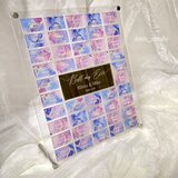 ゲストと作る結婚証明書　アルコールインク風の画像