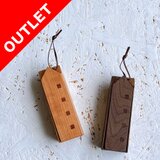 【木製・鍋敷き】＜訳あり＞なべしきハウス２個セット