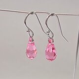 ドロップピアス(ローズ)