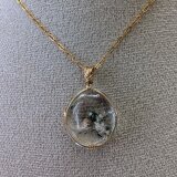 原風景　ガーデンクォーツルース ガーデンクォーツ 女神巻き® ペンダントトップ