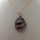 デンドライト　ロードナイト　女神巻き®ペンダントトップ