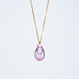 K18YG/PG アロマネックレス 限定カラー"SAKURA moon"の画像