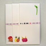 のし袋 沖縄 果実　 3柄3枚セットの画像