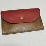 【在庫品】たっぷり入る通帳ケース（ラクダ革）の画像