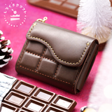 -melty-チョコのミニ財布（キーリング付）