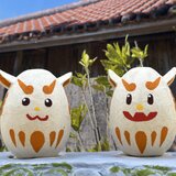 月桃subari張り子　（右:男の子）の画像