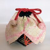 正絹絞り　さくら袋　66の画像