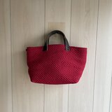 裂き織りbag