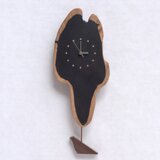黒黒檀振子時計の画像