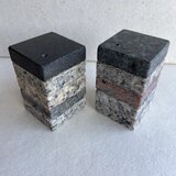 四角い石のペーパーウエイト(タップミント様オーダー)の画像