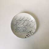 【darning】 白化粧小皿1の画像
