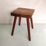 ベリの一枚板スツール　no.04　☆一点物☆の画像