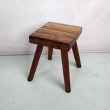 ベリの一枚板ミニスツール　no.06　☆一点物☆の画像