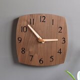 ｲﾜﾅ 24cm×24cm 掛け時計 ｳｫｰﾙﾅｯﾄ【2505】の画像