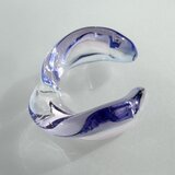 煌めくリボン　ガラスカフリングの画像