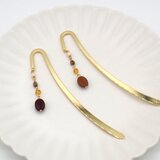 《２色から選べる》珈琲豆ブックマーカー