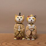ねこ立ち雛（売れました）の画像