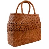 山葡萄 蔓 バック かご 籠 手作り 着服 山葡萄 かごバッグ やまぶどう 山ぶどう ハンドバッグ