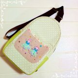 手刺繍のワンリュックショルダーの画像