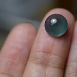 RS9-100 極品 宝石質 高氷種 氷青緑色 天然グアテマラ産 A貨 本翡翠 ルース 裸石 硬玉 ジェダイトの画像
