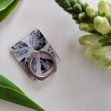 スマホリング　墨で描かれたアートなアクセサリー