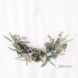 三日月型グリーンリース