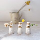ひつじの一輪挿し【M】　ドライフラワーの画像