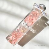 春風感じるピンクのハーバリウム　春　インテリア　ギフトの画像