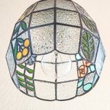 草花の調べ＊ステンドグラスのペンダントライト  E26大きい電球用の画像