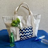 ランチバッグ〈アイボリー〉の画像