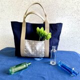 ランチバッグ〈ネイビー〉の画像