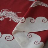 手ぬぐい　マイペースドラゴン