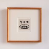 銅版画 "dessert dish #3"（額装）の画像