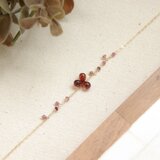 【K14GF】フランボワーズブレスレット