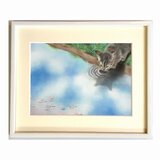 水鏡空（パステル画・原画）４号　の画像