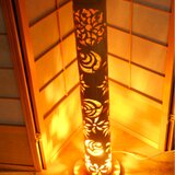 ◆全面彫◆竹灯り・竹あかり・竹灯籠　 ～～ 癒しの灯り ★光長槍★～～の画像