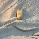 木彫り　狐面の画像