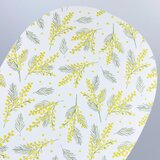 【5種から選べるマウスパッド】ミモザ サステナブルグッズ 小花柄の画像