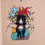水差しに入ったぶ〜らぶ〜ら猫さん【Ｅ】のコピーのコピーのコピーのコピーの画像